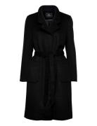 Katarinabbbperle Coat Outerwear Coats Winter Coats Black Bruuns Bazaar