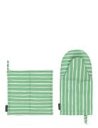 Marimekko Home Piccolo Kitchen Textile Set Grön