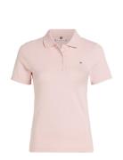 Tommy Hilfiger 1985 Slim Pique Polo Ss Rosa