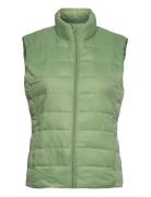 Jxnora Lightweight Vest Otw Noos Vests Padded Vests Green JJXX