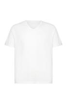 Sloggi Men Go Shirt V-Neck Regular Tops T-shirts Short-sleeved White S...