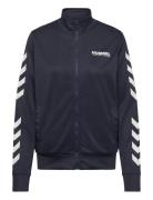 Hummel Hmllegacy Poly Woman Zip Jacket Marinblå