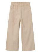 Name It Nkffalinnen Wide Pant Noos Beige