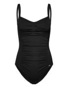 Panos Emporio Potenza Solid Swimsuit Svart