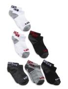 Levi's 6Q-6Pk Quarter Sock Multi/patterned