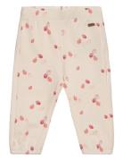 Minymo Pants Aop Sweat Beige