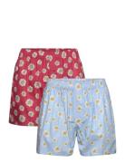 Pockies 2-Pack - Flowers Boxers Blå