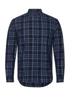 Tommy Jeans Tjm Reg Check Cord Shirt Marinblå