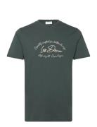 Les Deux Camden T-Shirt Khaki Green