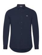 Tommy Jeans Tjm Reg Entry Poplin Shirt Marinblå