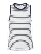 Vero Moda Girl Vmvio Striped Sl Top Jrs Girl Vit