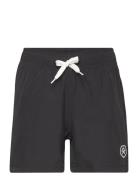 Color Kids Swim Shorts, Solid Svart