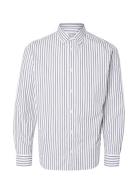 Selected Homme Slhslimrick-Poplin Shirt Ls Noos Vit