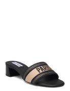 Knoxie Sandal Sandal Med Klack Black Steve Madden
