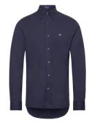 GANT Reg Jersey Pique Shirt Marinblå