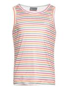 Color Kids Sport Top - Striped Aop Multi/patterned