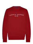 Tommy Hilfiger Tommy Logo Sweatshirt Röd