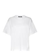 Karl Lagerfeld Logo Tape T-Shirt Vit