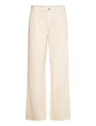 Mango Arletita Straight-Fit Pleated Jeans Beige