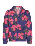 Mini Rodini Roses Aop Woven Blouse Multi/patterned