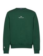 Polo Ralph Lauren Embroidered-Logo Double-Knit Sweatshirt Grön