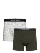 Björn Borg Premium Cotton Stretch Boxer 2P Khaki Green