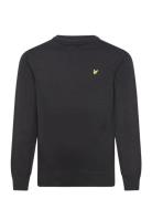 Lyle & Scott Cotton Crew Neck Jumper Svart