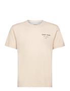 GANT Graphic Script Relaxed T-Shirt Beige