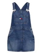 Tommy Jeans Dungaree Denim Dress Ch6138 Blå