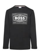 BOSS Long Sleeve T-Shirt Svart