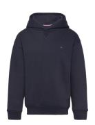 Tommy Hilfiger U Timeless Fleece Hoodie Marinblå