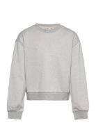 Kids Only Koglaura L/S Short Glitter O-Neck Ub Swt Grå