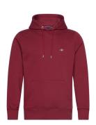 GANT Reg Shield Hoodie Röd