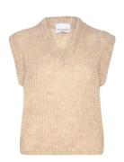 Noella Jamie Knit Vest Beige