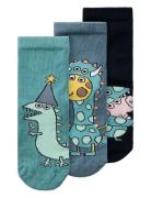 Name It Nmmalita Peppapig 3P Sock Cplg Marinblå