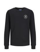 Jack & J S Jjeswift Sweat Crew Neck Mni Svart