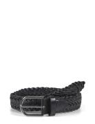 Howard London Braided Belt Ruben Svart