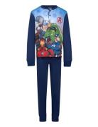 Marvel Pyjama Marinblå