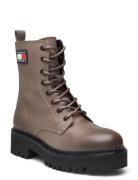 Tommy Hilfiger Tjw Urban Lace Up Boot Brun