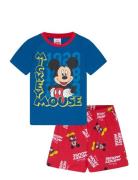 Mickey Mouse Pyjama Blå