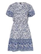 Vero Moda Vmmilan Ss Short Dress Wvn Ga Blå