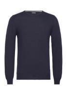 J. Lindeberg Lyle Merino Crew Neck Sweater Marinblå