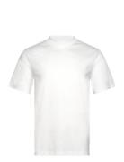 J. Lindeberg Ace Mock Neck T-Shirt Vit