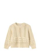 Lil'Atelier Nmflale Ls Knit Lil Beige