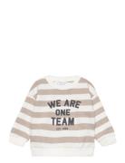 Mango Striped Cotton-Blend Sweatshirt Multi/patterned