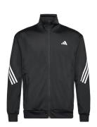 Adidas Performance 3-Stripe Knitted Jacket Svart