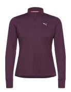 PUMA Run Favorite 1/4 Zip W Lila