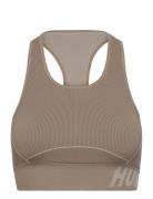 Hummel Hmlte Christel Seamless Sports Top Brun