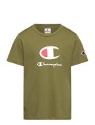 Champion Crewneck T-Shirt Khaki Green