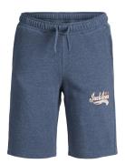 Jack & J S Jpstlogo Sweat Shorts 2 Col Sn Gms Jnr Blå